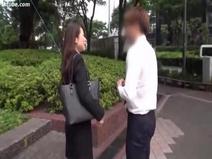 【素人】  顔丸出しのをナンパ！職場の美女をナンパしてやっちゃう！？~ 新宿編